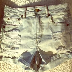 American Eagle Super High Rise Shortie